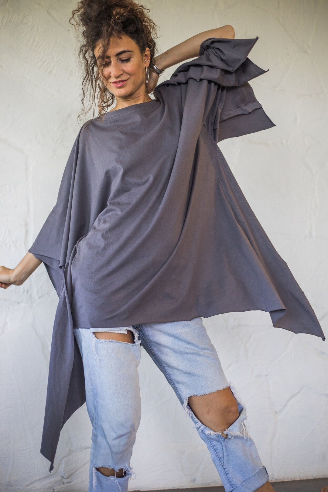 DECONSTRUCTED T-SHIRT DRESS