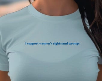 おもしろベビーTシャツ、女性の権利と不当性を支持するベビーTシャツ、おもしろユーモアシャツ、フェミニストシャツ、女性エンパワーメントシャツ、彼女へのギフト