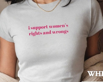 おもしろベビーTシャツ、女性の権利と不当性を支持するベビーTシャツ、おもしろユーモアシャツ、フェミニストシャツ、女性エンパワーメントシャツ、彼女へのギフト