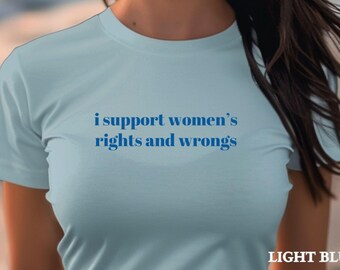 おもしろベビーTシャツ、女性の権利と不当性を支持するベビーTシャツ、おもしろユーモアシャツ、フェミニストシャツ、女性エンパワーメントシャツ、彼女へのギフト