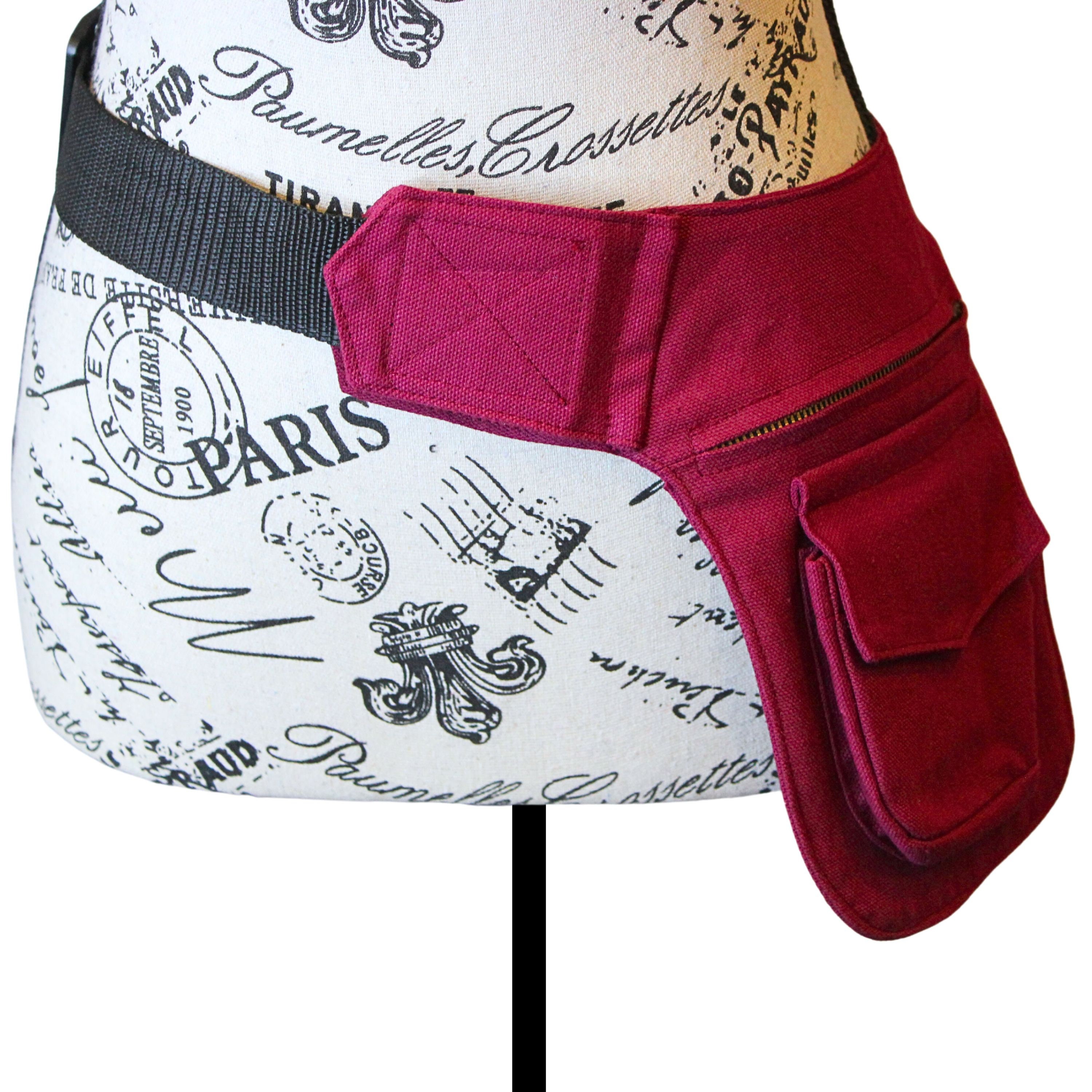 The VM Pocket Belt,canvas Cosplay Festival Belt Bag
