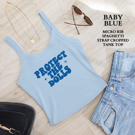 Trans Pride Crop Top,Protect The Dolls Crop Top,Gender Equality Shirt,Trans Kids Shirt,Human Rights Activist Tee,Feminist Shirt,Gift for Her