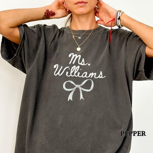 Custom Teacher Name Shirt, Comfort Colors Teacher Shirt, Personalized Teacher Name Shirt, Teacher Gifts, Back to School Teacher Appreciation