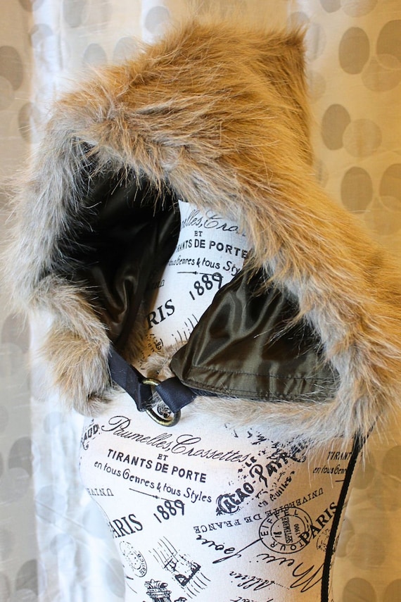 GRAF'S FURS Exclusive Genuine Golden Rabbit Fur Vintage Coat