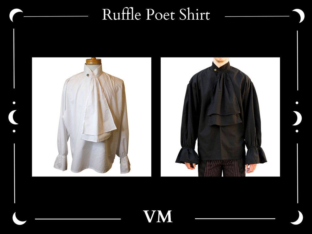THE POET / Organic Drill Ruffle Neck Trench