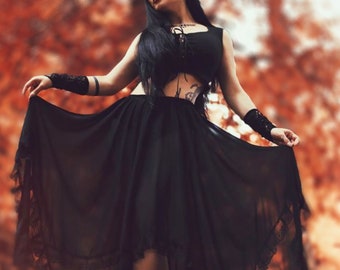 パンツ opium demon long skirt Tripp NYC Long Nucleus Skirt – VampireFreaks