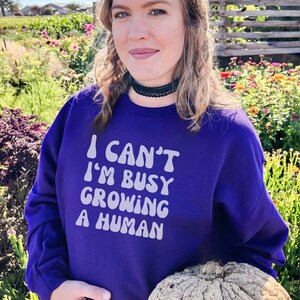 Funny Pregnancy Sweatshirt, Funny Mom Pregnancy Reveal Sweater, Funny Mothers Day Pregnancy Announcement Crewneck, Pregnant Mom To Be Gift