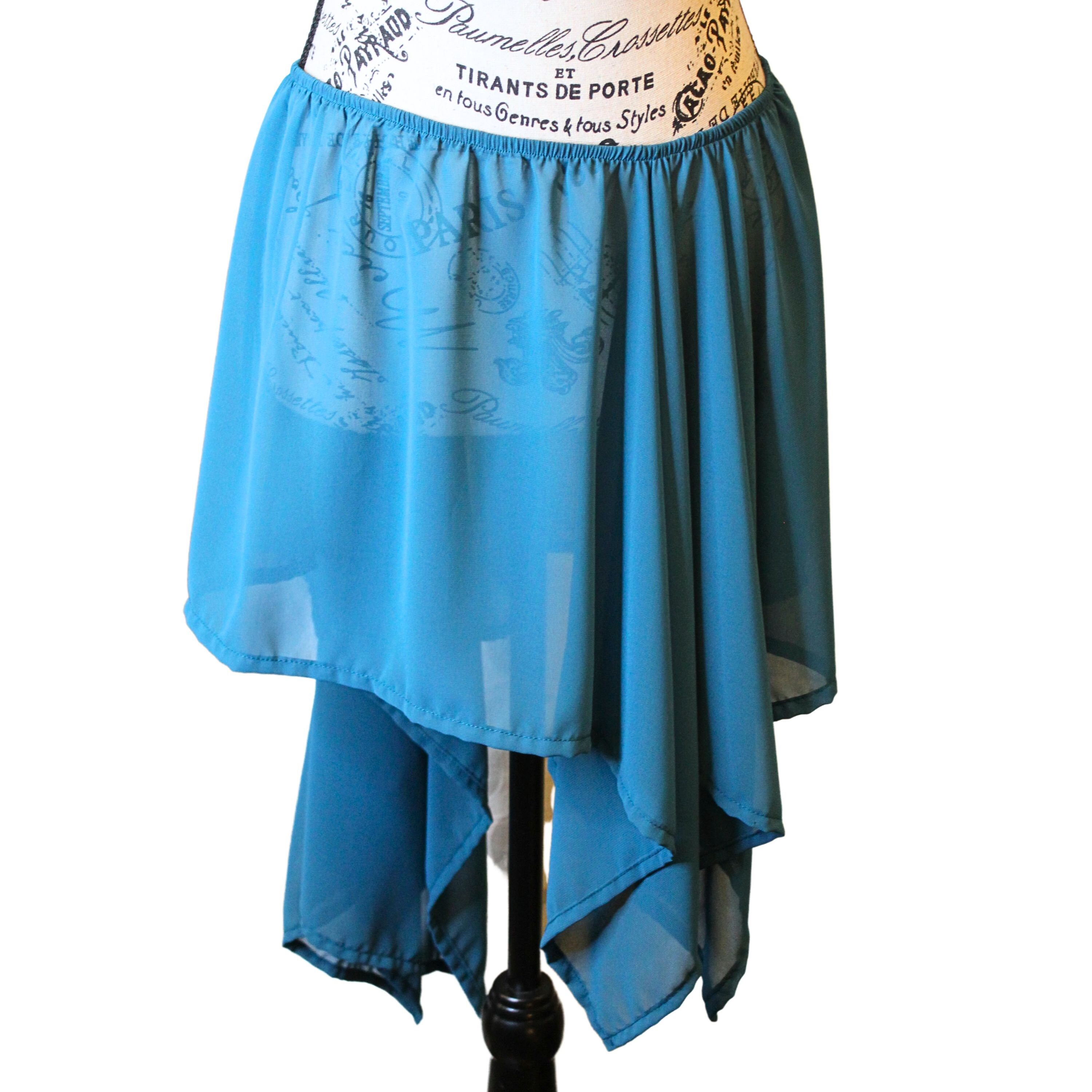 パンツ opium demon long skirt Dark Black Irregular High Waist Skirt Goth Punk Gothic Black