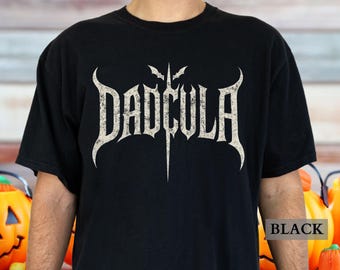 Halloween Dad Shirt, Funny Gothic Halloween Costume T-Shirt for Dad, Gift for Dad, Funny Dad Gift T Shirt, Dadcula TShirt, Gift For Husband