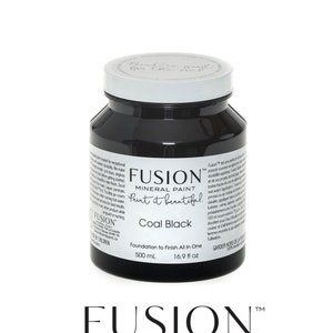 FUSION Mineral Paint Coal Black