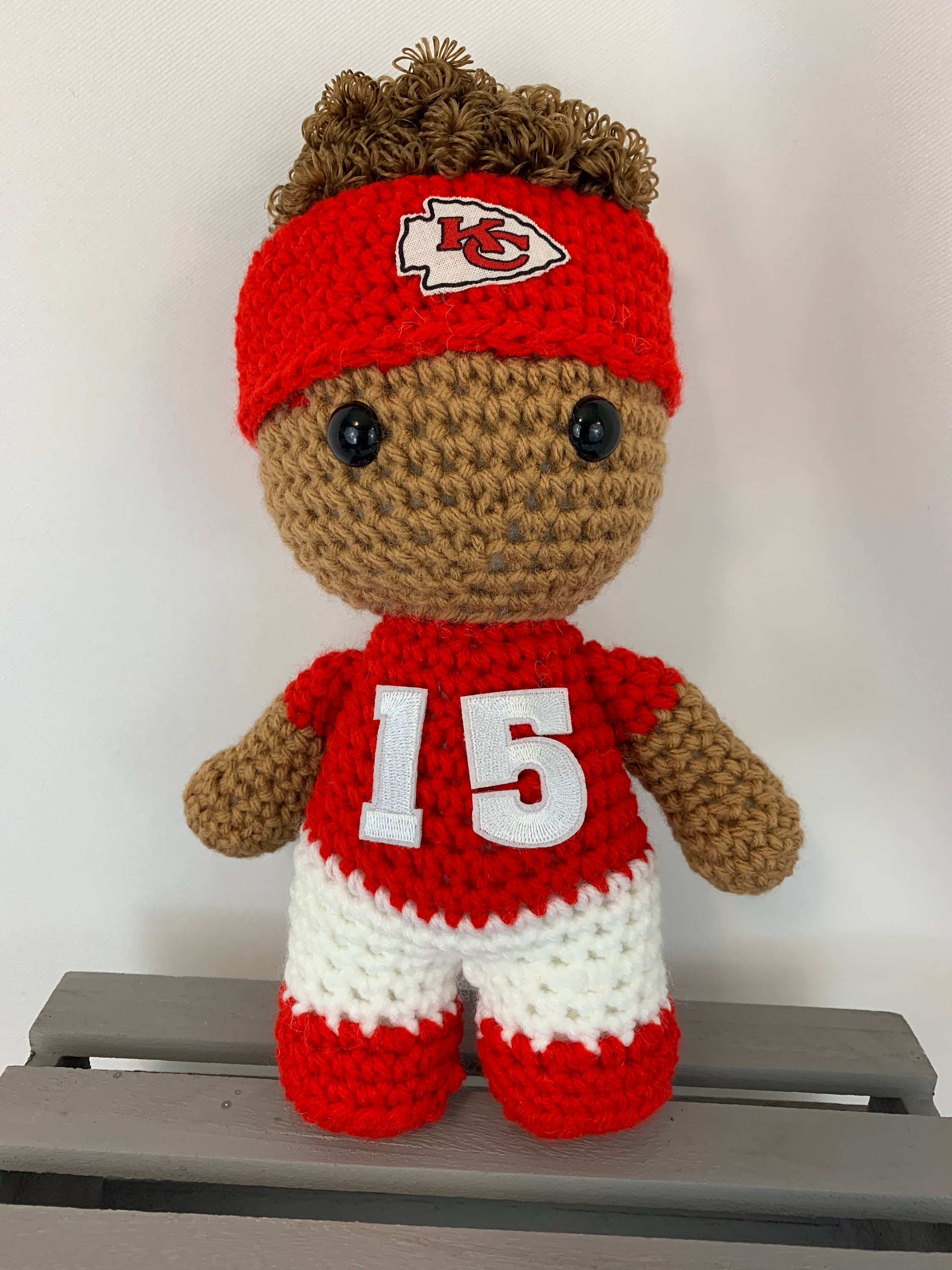 Patrick Mahomes Crochet Doll