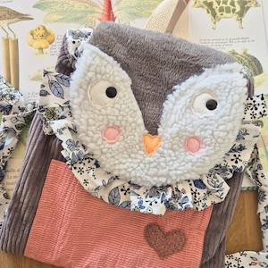 Sac a dos maternelle  , sac à dos crèche, sac à dos personnalisable , sac à dos enfant , sac à dos velours, cartable enfant