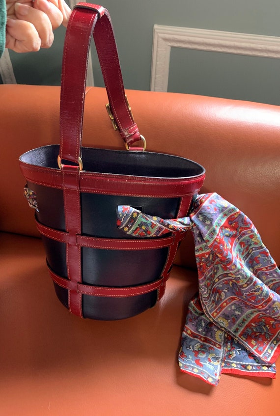 Authenic Hermes Bucket Feed Bag Rare