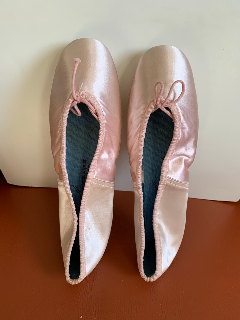 Vintage Capezio Pink Pointe Ballet Shoes Never Worn Etsy