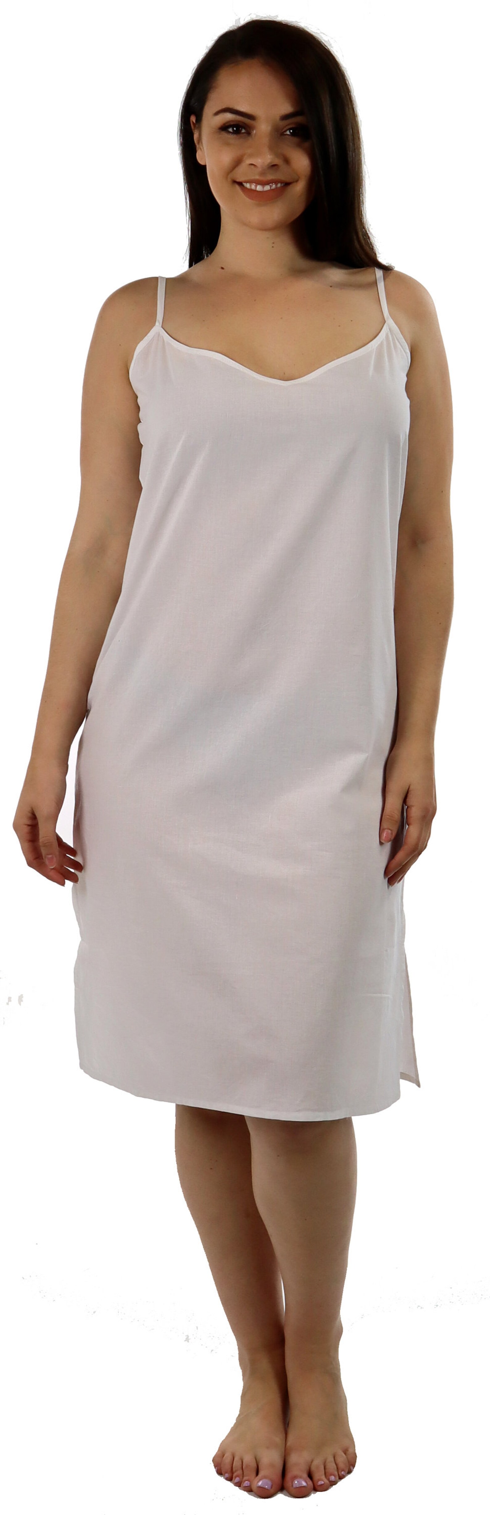 plus size cotton slip