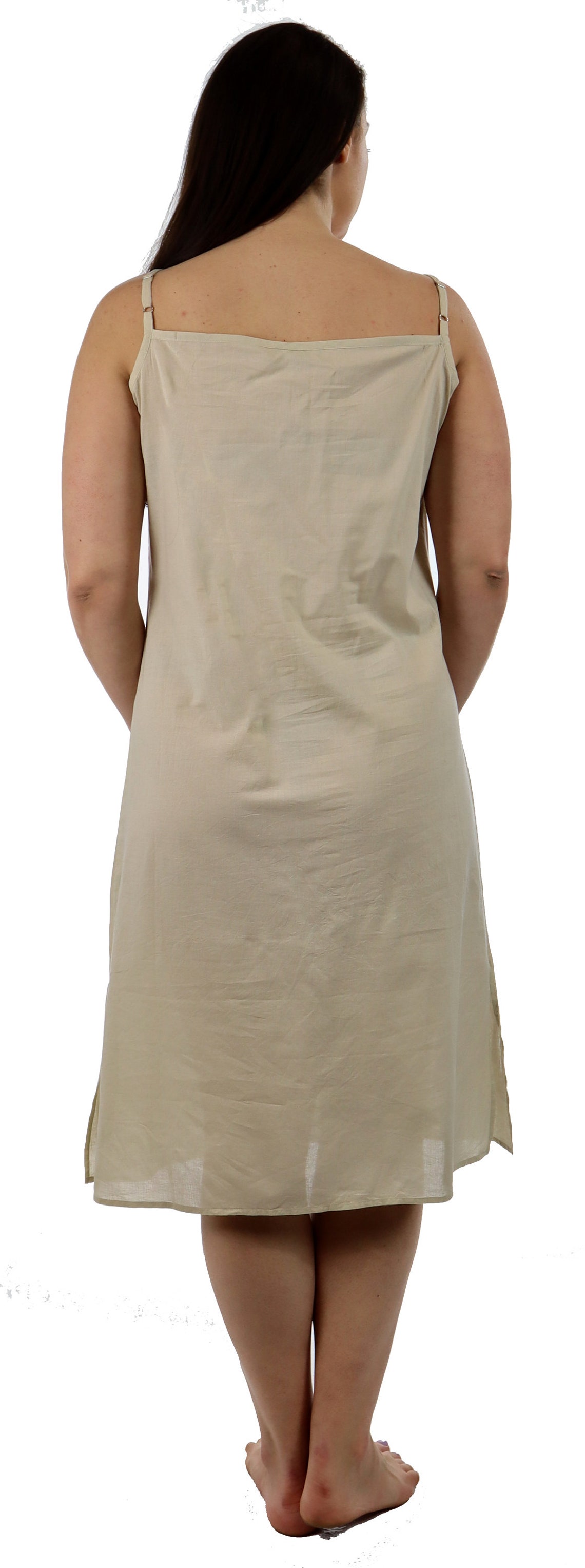 plus size cotton slip