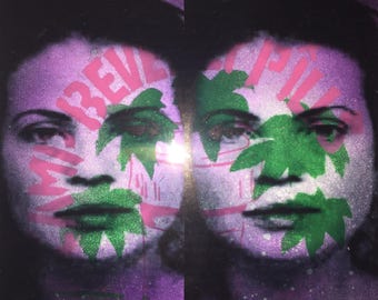 Yasmine Bleeth Celebrity Mugshot 1/100 signed 3D  Art