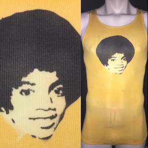 Michael Jackson inspired Graffiti Urban Soft Tank Top Singlet