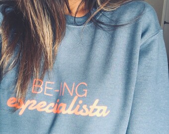 BE-ING especialista Women's sweatshirt