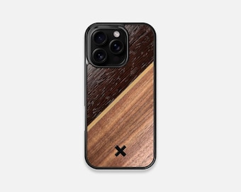 Alium - Real Wood Phone Case - iPhone 16/15/14/13/Pro/Max/Plus MagSafe, iPhone 11/12 Pro/Max/Mini - Made in Canada by Keyway Designs