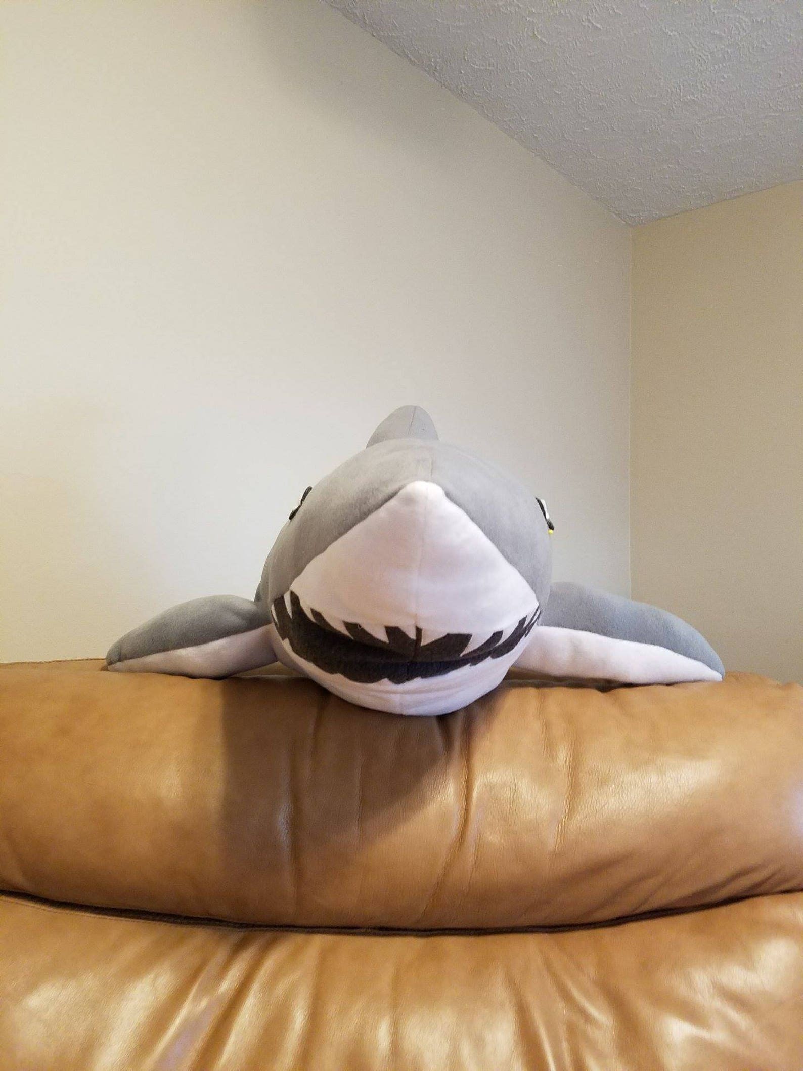 Drew the Shark Body Pillow Etsy