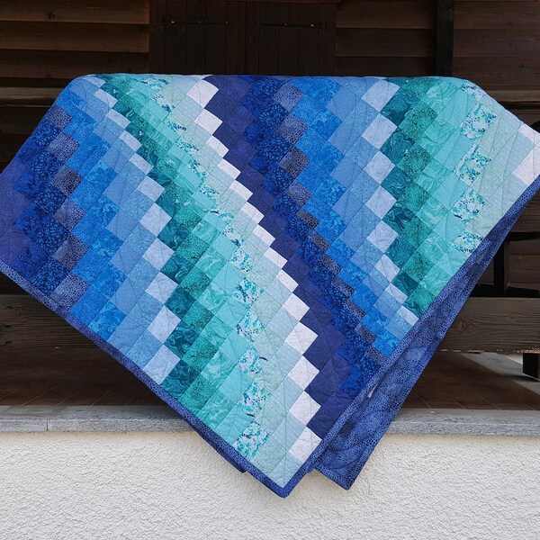 Modern Beach Quilt - Etsy
