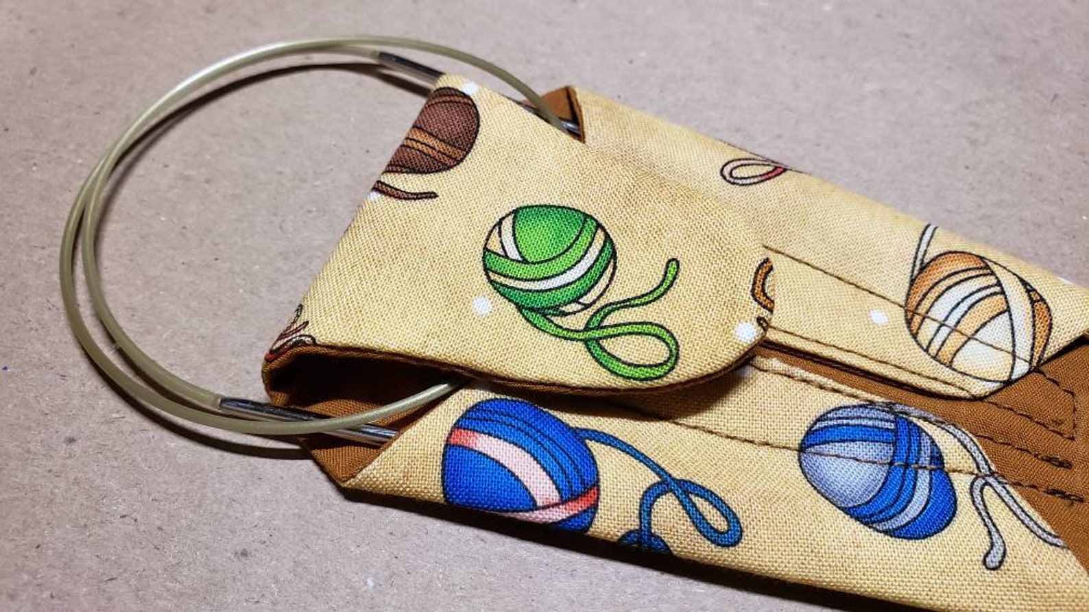 Circular Knitting Needle Keepers Snug Minder Easy Snap Etsy