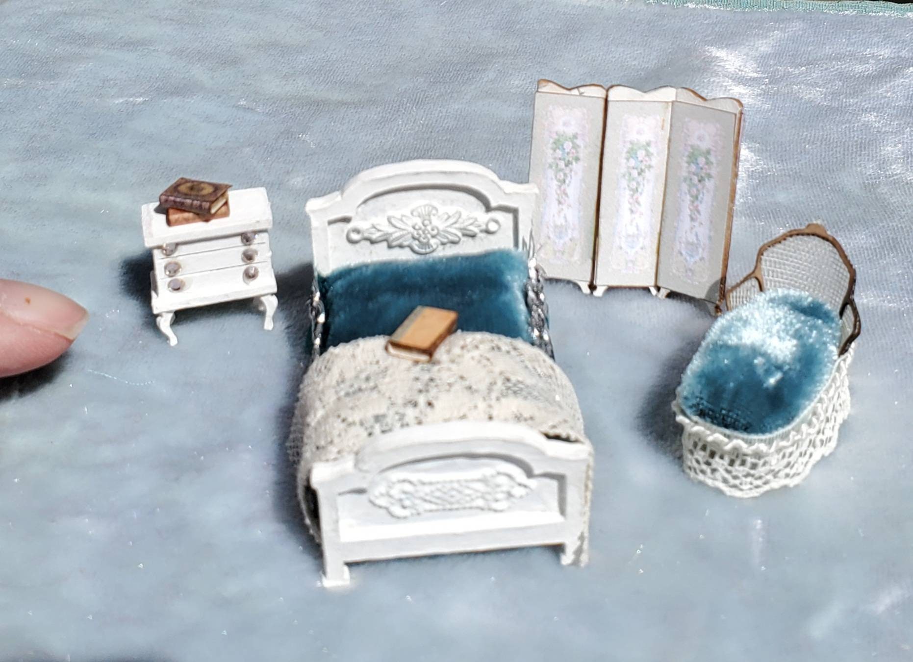 Quarter scale dollhouse miniatures Etsy