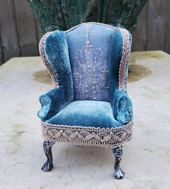 miniature wingback chair
