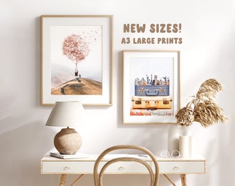 Large A3 Art Prints: Choose the Print You Like! • Set of Prints Wall Decor • Christmas Gift