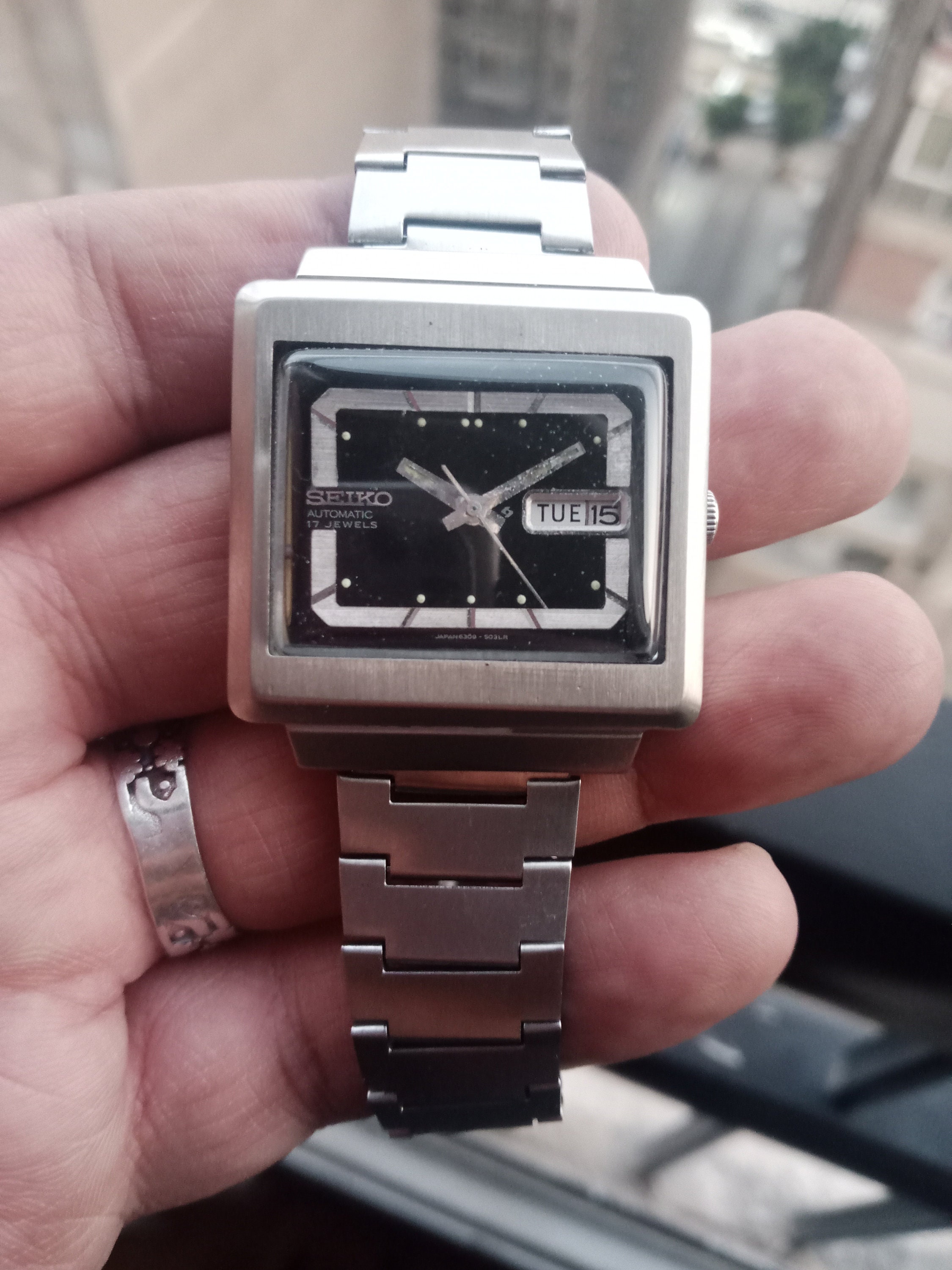 Orologio TV vintage Seiko 5
