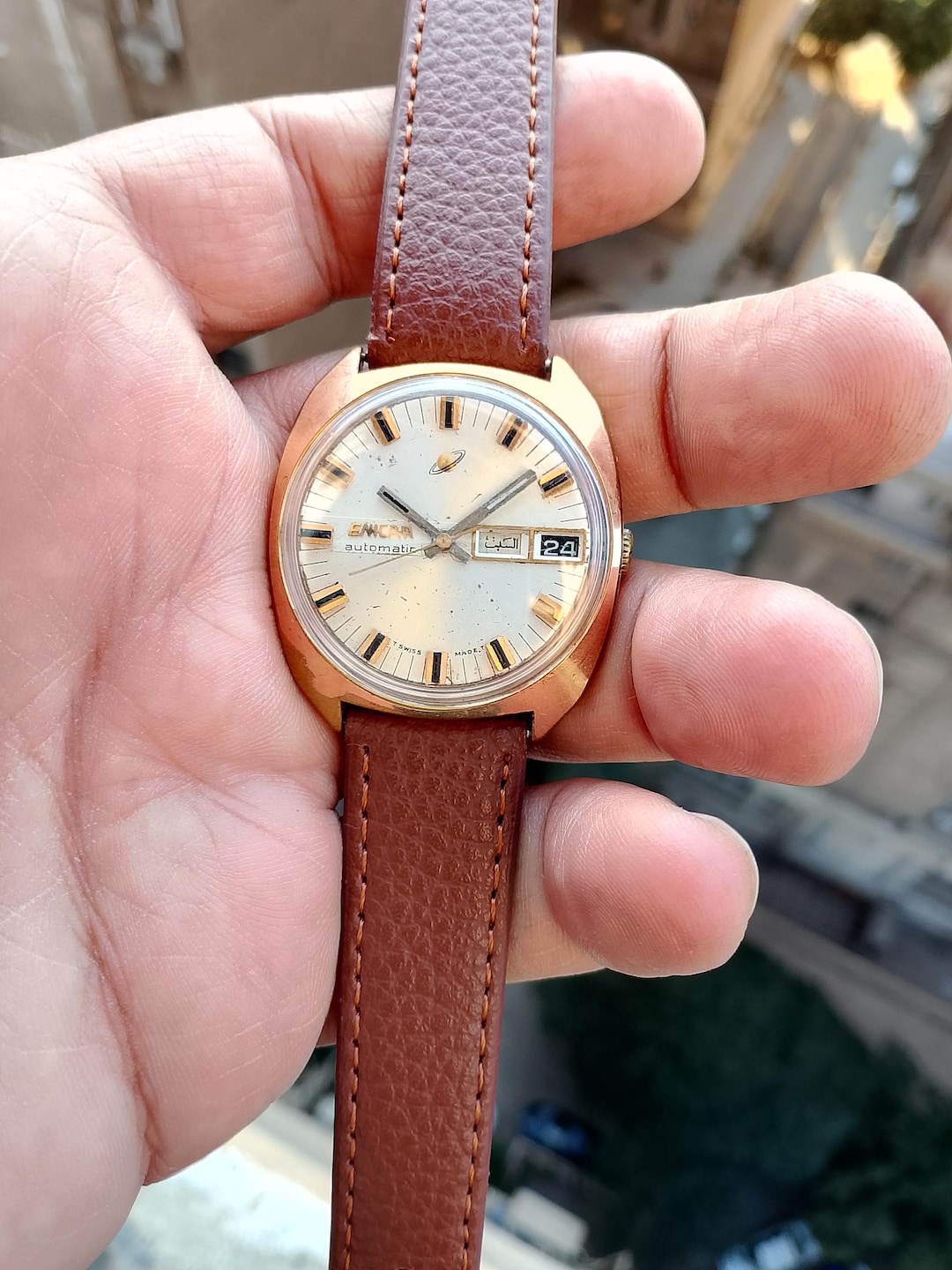 Vintage Enicar Ocean Pearl Finland