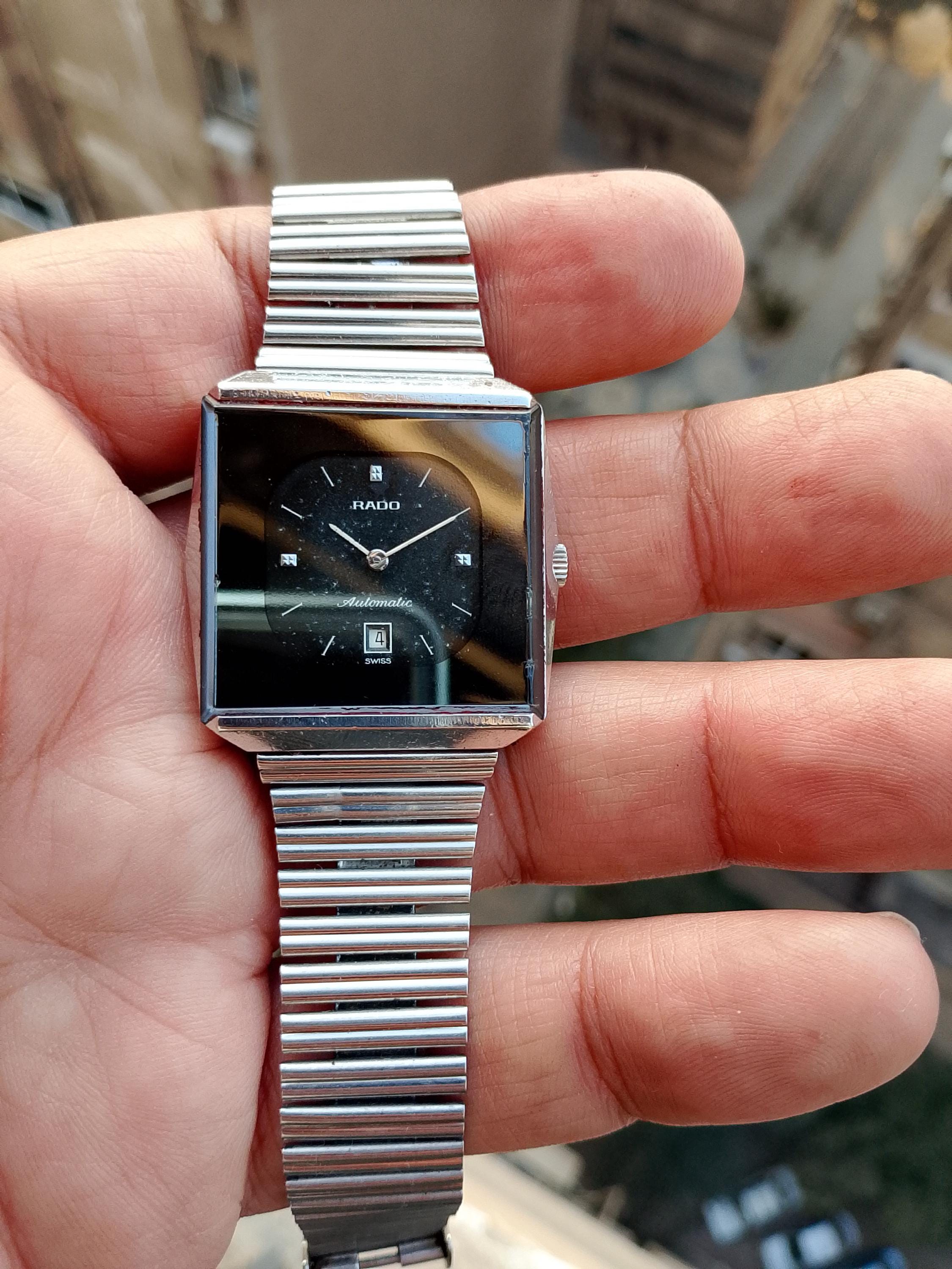 希少✨️RADO Diastar 自動巻き腕時計 ヴィンテージ 存在感】ラドー RADO ダイヤスター メンズ腕時計 自動巻き