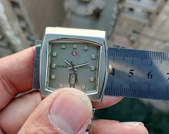 ラドー　NCC 505. ビンテージ自動巻　ビッグスクエア ラドー NCC 505. ビンテージ自動巻 ビッグスクエア Yahoo!オークション