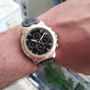 Orient chronograph, Orient men's watch,Orient EA, Quartez watch, Orient japan,