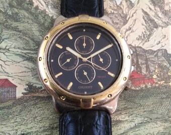 Orient Chronograph, Orient Men's Watch,orient EA, Quartez Watch