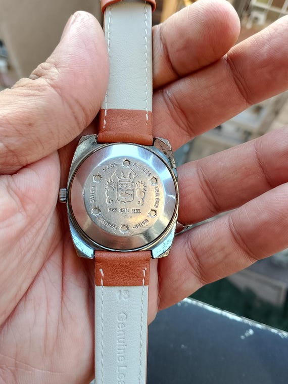 Montre Vintage Sicura Collins Breitling 17 - Mécanique à Remontage Manuel 36 Mm - Référence F999 - Occasion