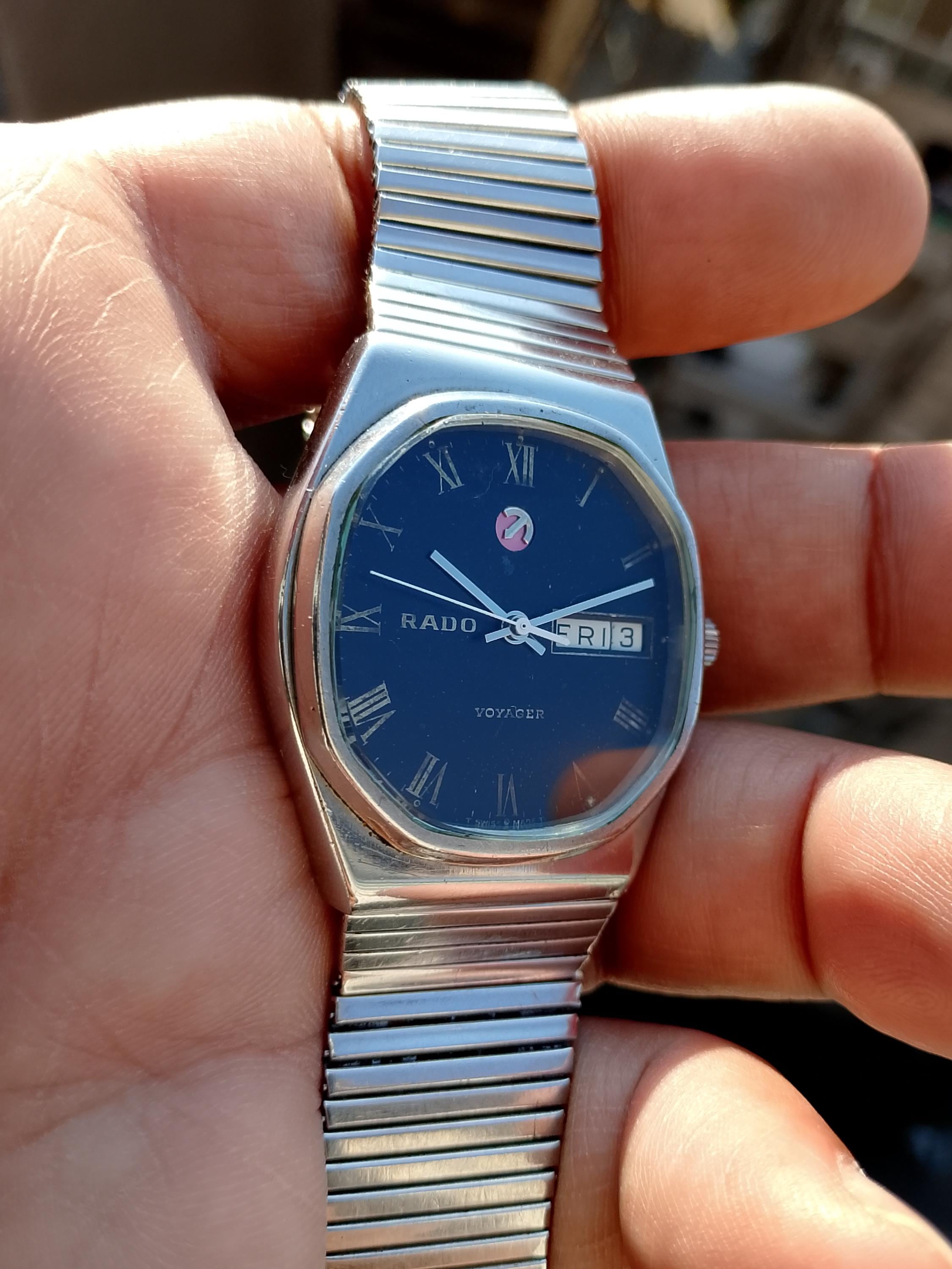 Men Rado Old Watches Vintage Rado Voyager, Rado Men