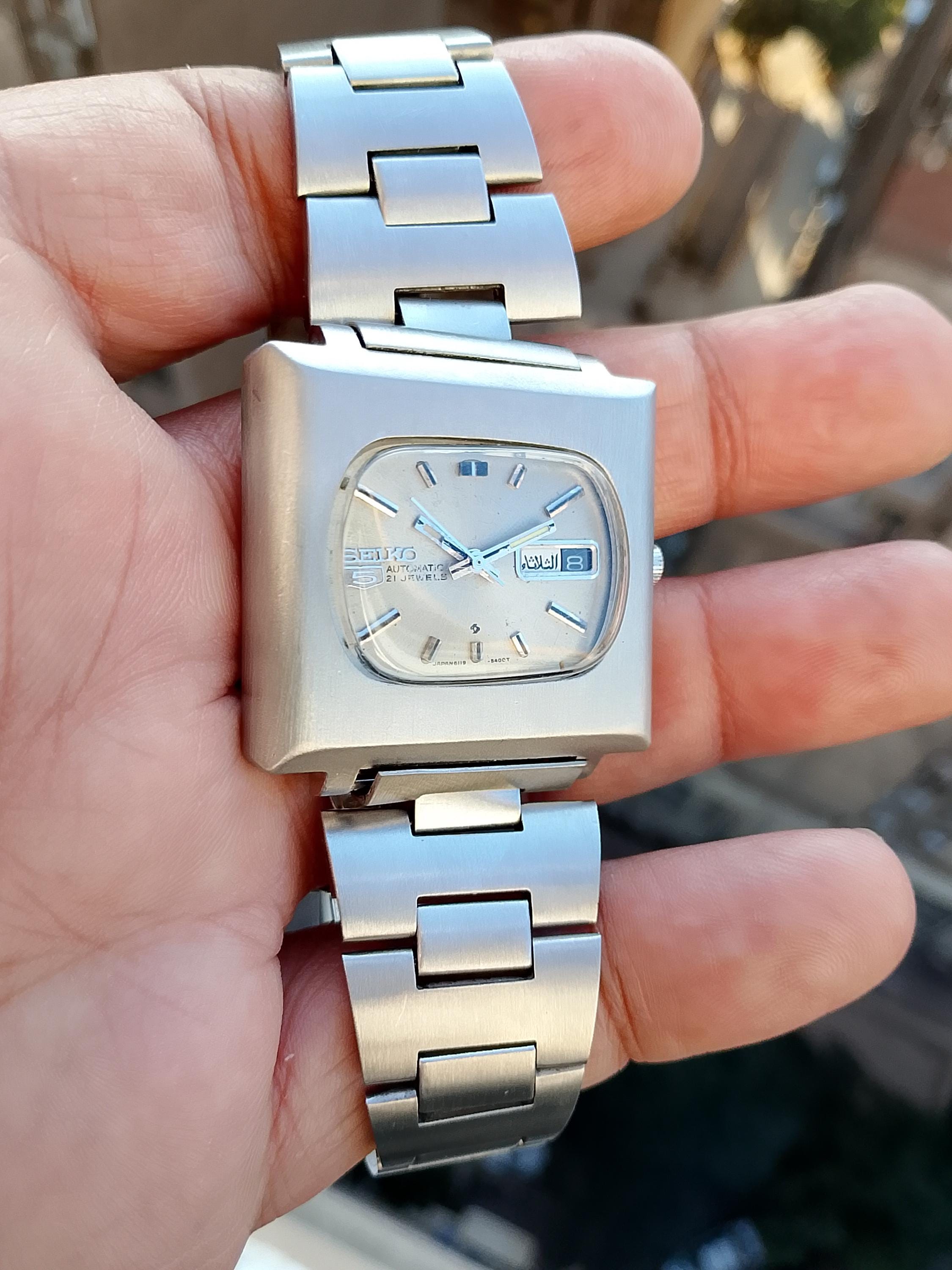 Vintage Seiko5 6119 Tv Case - Etsy
