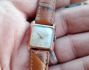 格安saleスタ DOXA - スイス製Doxa腕時計 1950年代の機械式巻き上げ式腕時計 時計