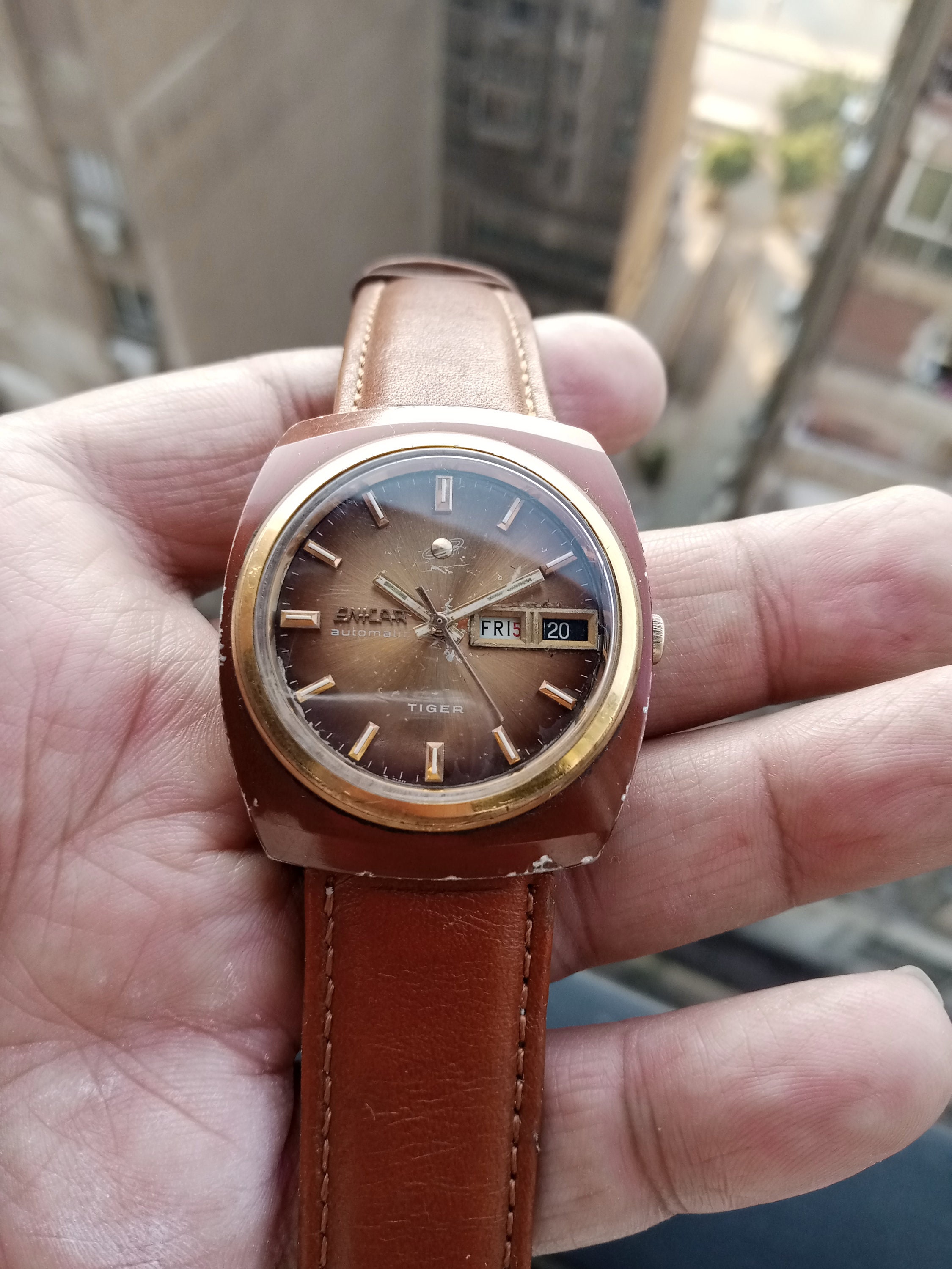 ヴィンテージ ENICAR エニカ 自動巻き TIGER Vintage Enicar Tiger - Etsy Denmark