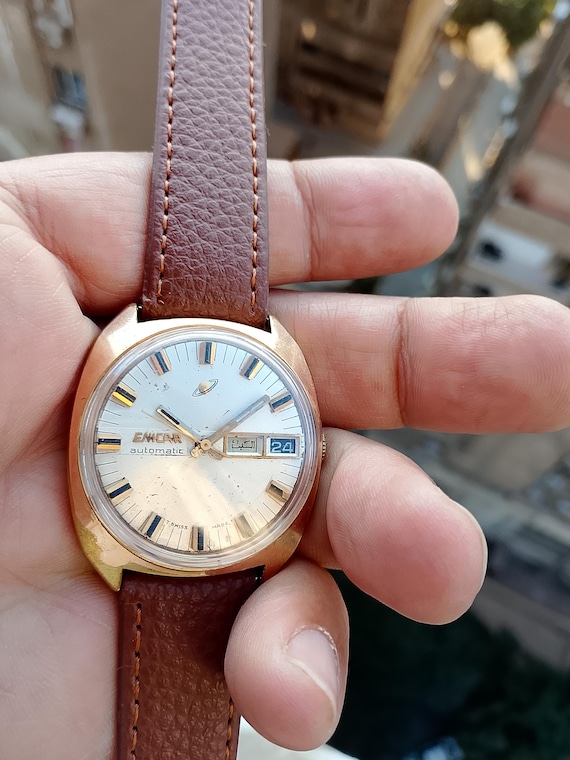 Vintage Enicar Ocean Pearl - Etsy