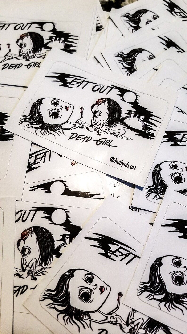 Eat Out DeadGirl Sticker