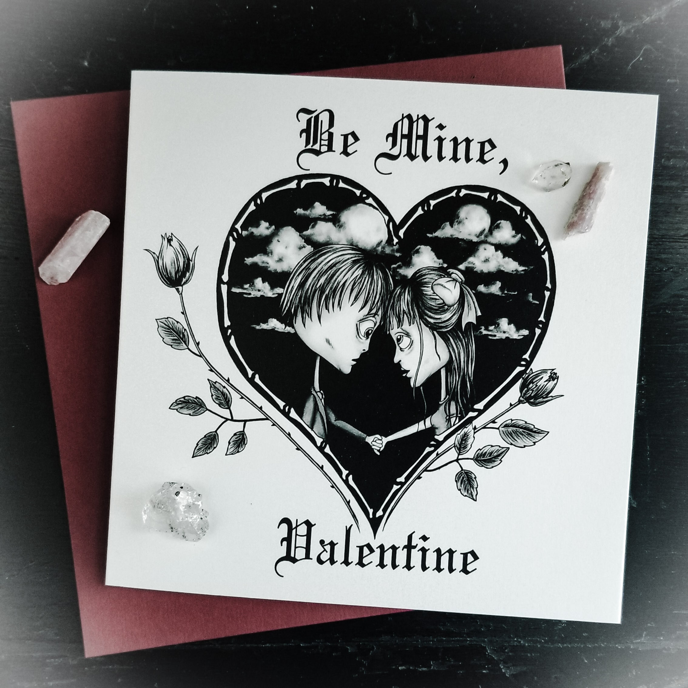 Emo Valentine Card - Etsy Canada