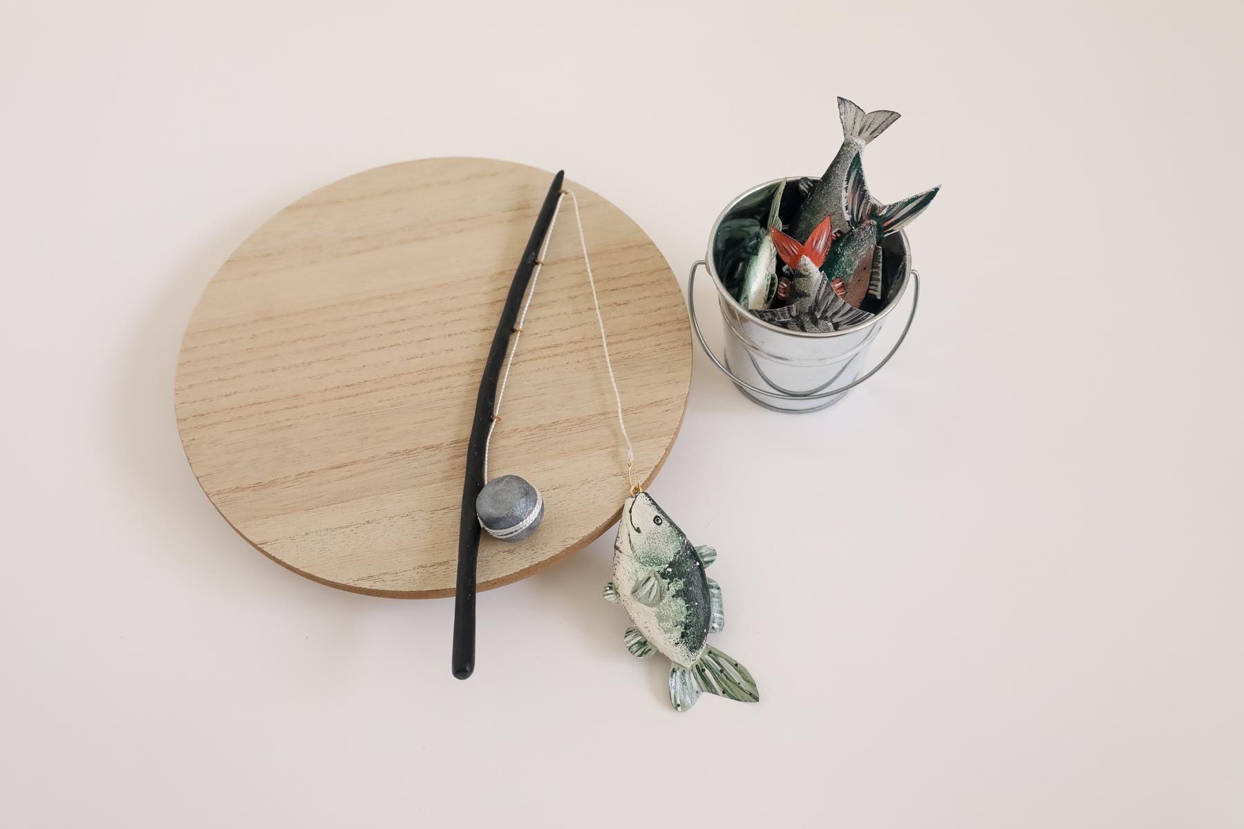 RTS! Fishing Props | Fishing Rod With Fish Newborn Photography Props ...