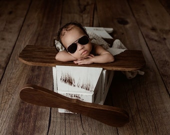 RTS!!! Baby Piloten Fliegerbrille Neugeborenen Fotografie Requisite Puppen Piloten Brille