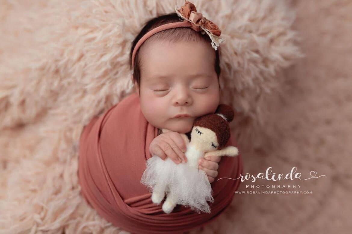 RTS! Knitted Ballerina Toy | Newborn Photography Props Dancer Props  Ballerina Posing Toy Newborn Ballerina Stuffy Toy - Etsy, image size:1170x780