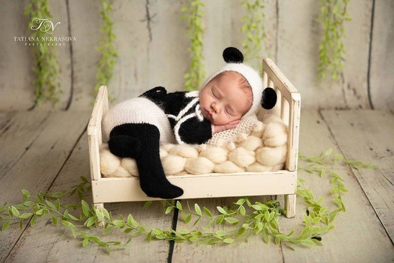 Baby panda 2025 outfit set