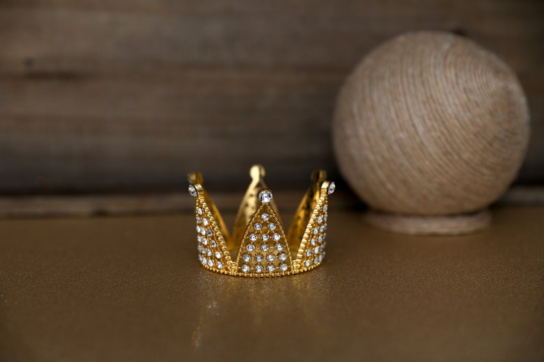 RTS Gold and Silver Crown Photography Prop Tiara Girl Crown Etsy