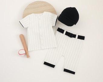 RTS! Newborn baseball outfit | Newborn photography prop Baseball props Baby baseball uniform